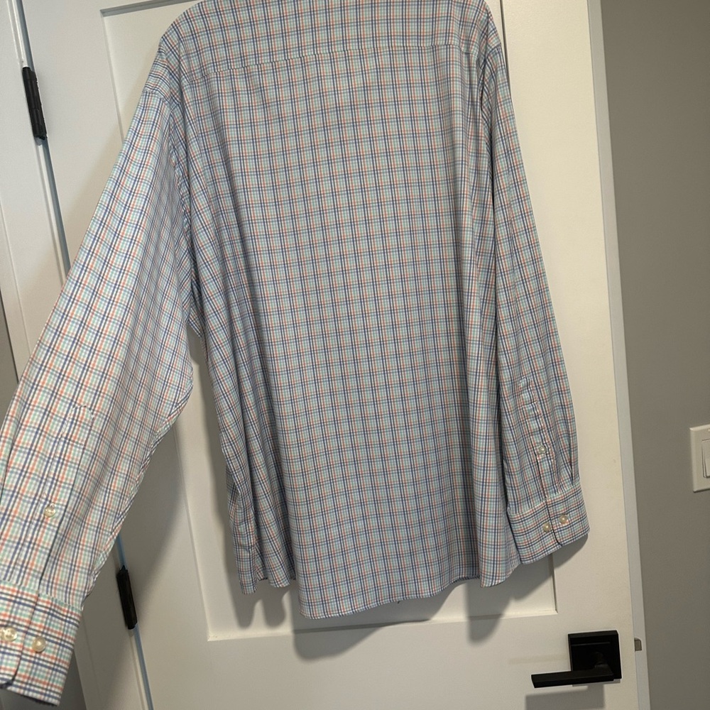 Peter Millar Long Sleeve, Button Down, Summer Comfort, Size XXL NWOT - Picture 4 of 6